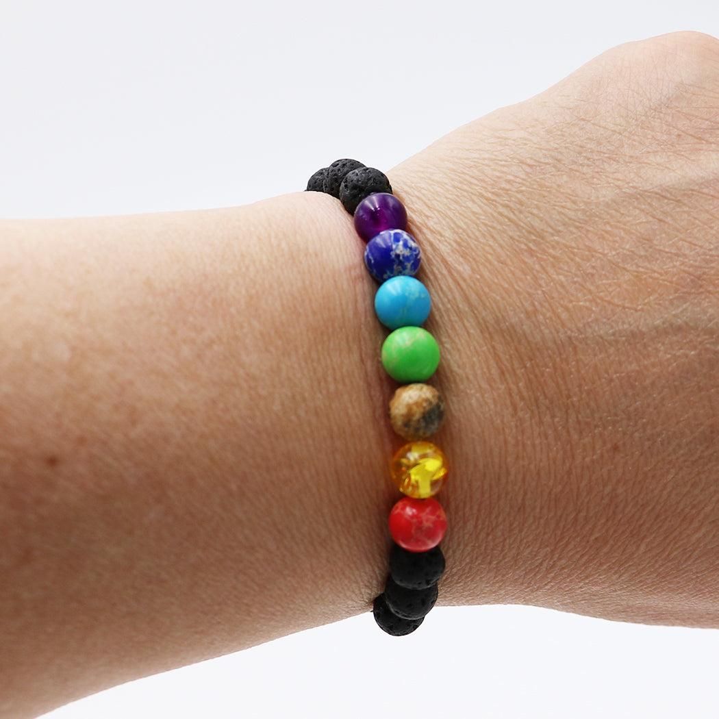 7 Chakra Bracelet - Aries Edge
