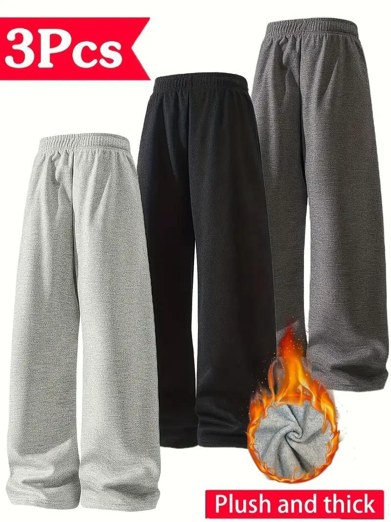 Men's Fleece Track Pant Combo of 3 - Aries Edge