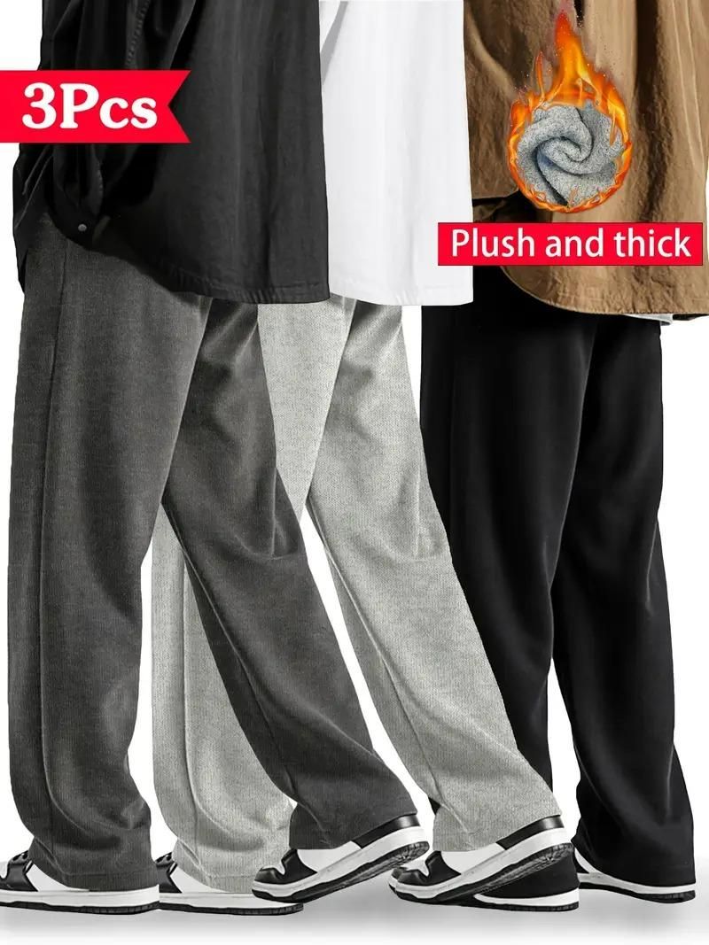 Men's Fleece Track Pant Combo of 3 - Aries Edge