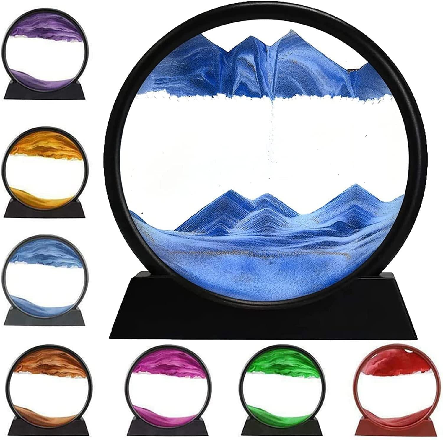 Relaxing Kinetic Sandscape Art Table Desk - Aries Edge
