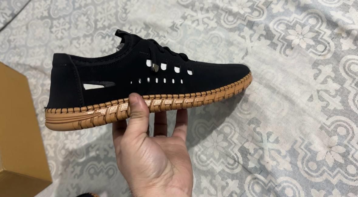 Men's Stylish Laser Cut Tan Casual Shoes - Aries Edge