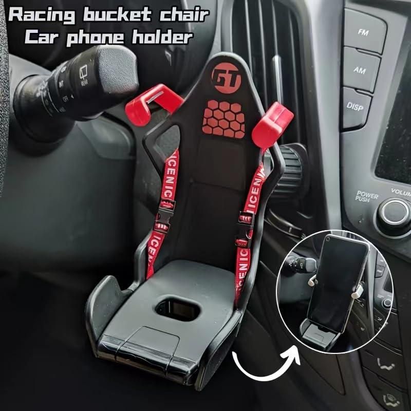 Car Phone Holder Mount for All Smartphones (Red) - Aries Edge