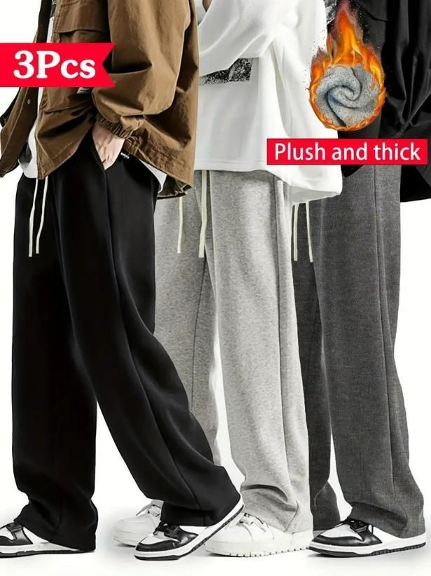 Men's Fleece Track Pant Combo of 3 - Aries Edge