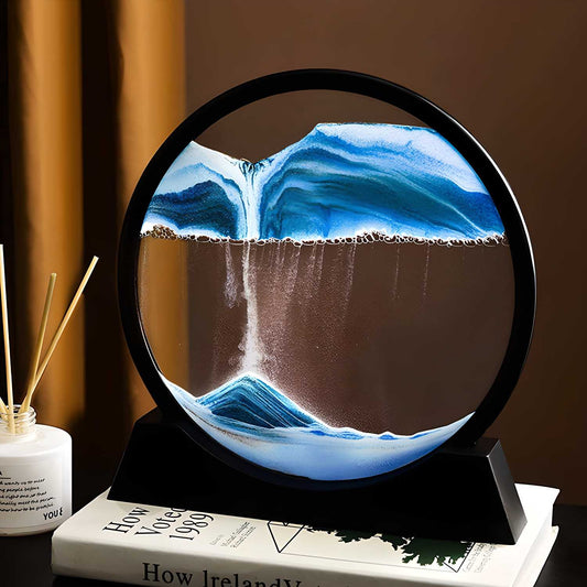 Relaxing Kinetic Sandscape Art Table Desk - Aries Edge